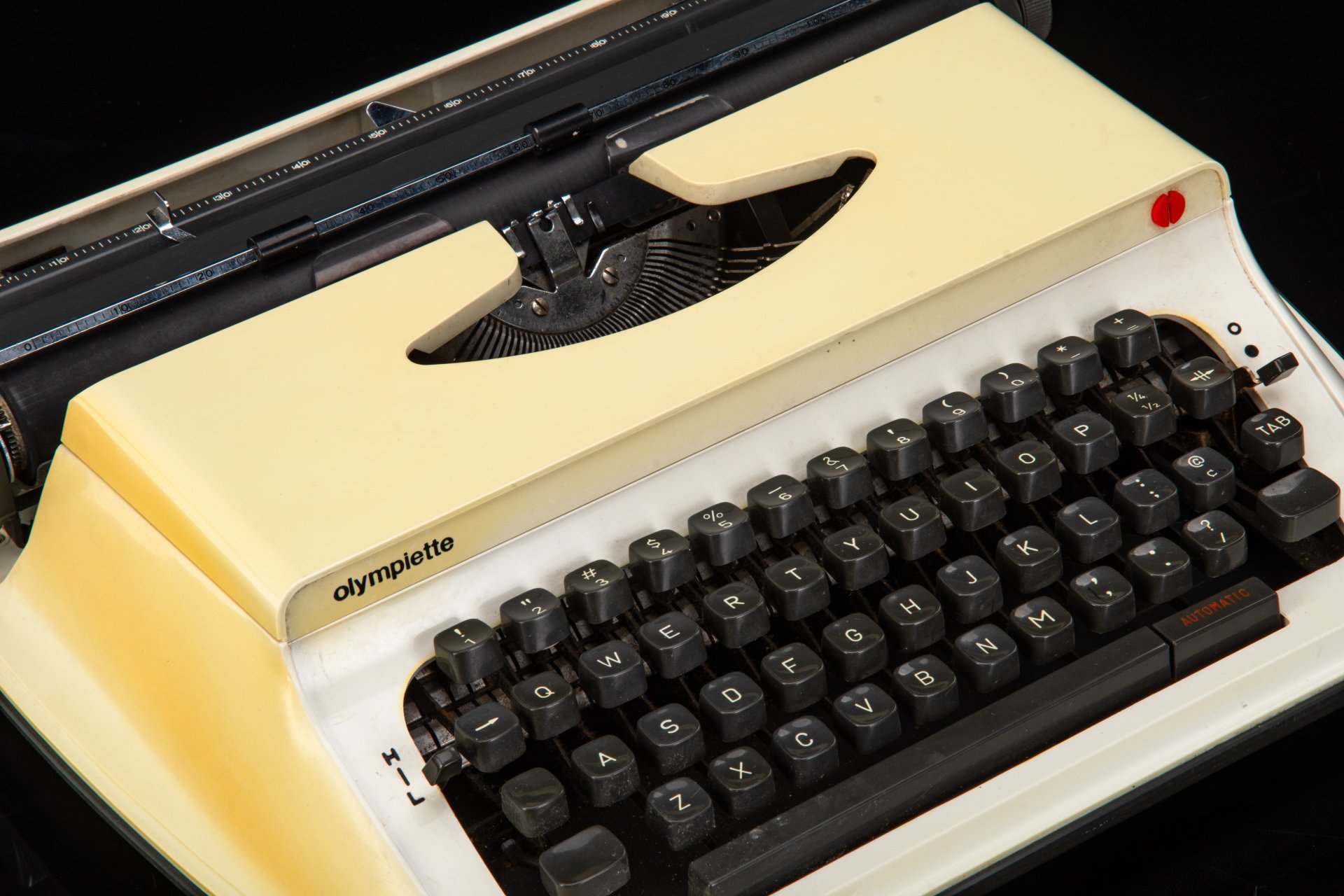 Машинка печатная "Olympitte Model S 12", металл, пластик, Olympia Werke, Япония, 1980-1990 гг., Olympia Werke