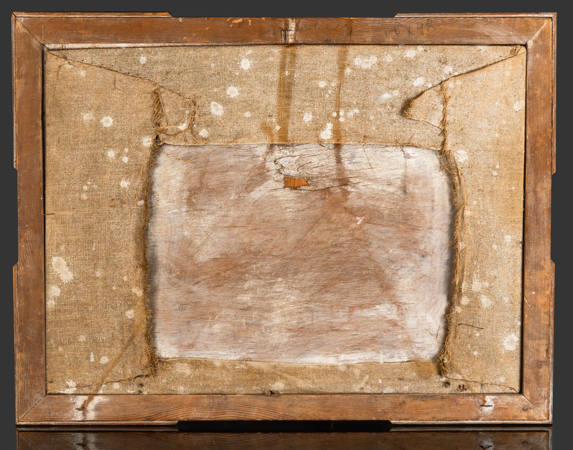 Вышивка "Тройка" в раме