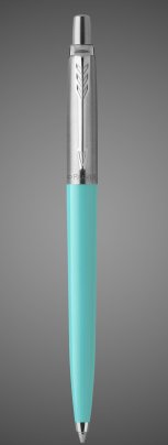 Шариковая ручка Parker Jotter K60, цвет мятный (Tiffany),стержень: M, цвет чернил: blue в подарочной коробке, Металлы: нержавеющая сталь, пластик