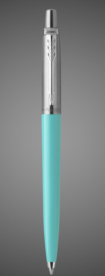 Шариковая ручка Parker Jotter K60, цвет мятный (Tiffany),стержень: M, цвет чернил: blue в подарочной коробке, Металлы: нержавеющая сталь, пластик