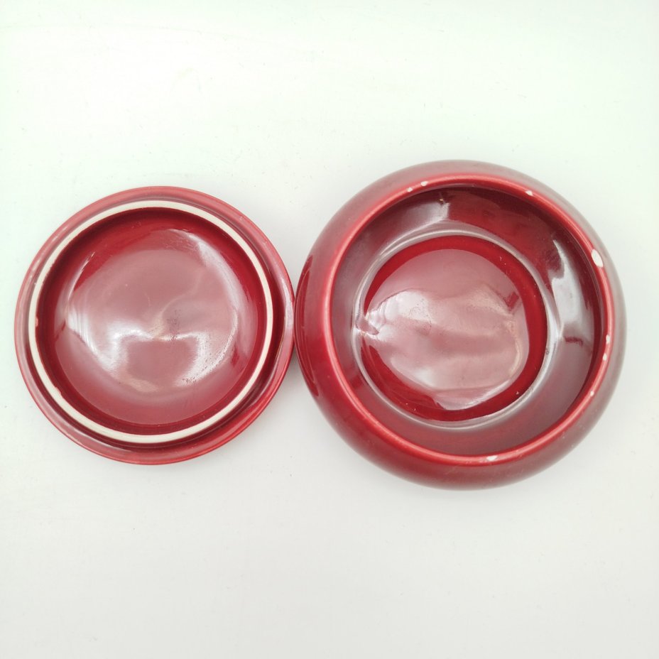 Шкатулка бордового цвета "Экипаж"