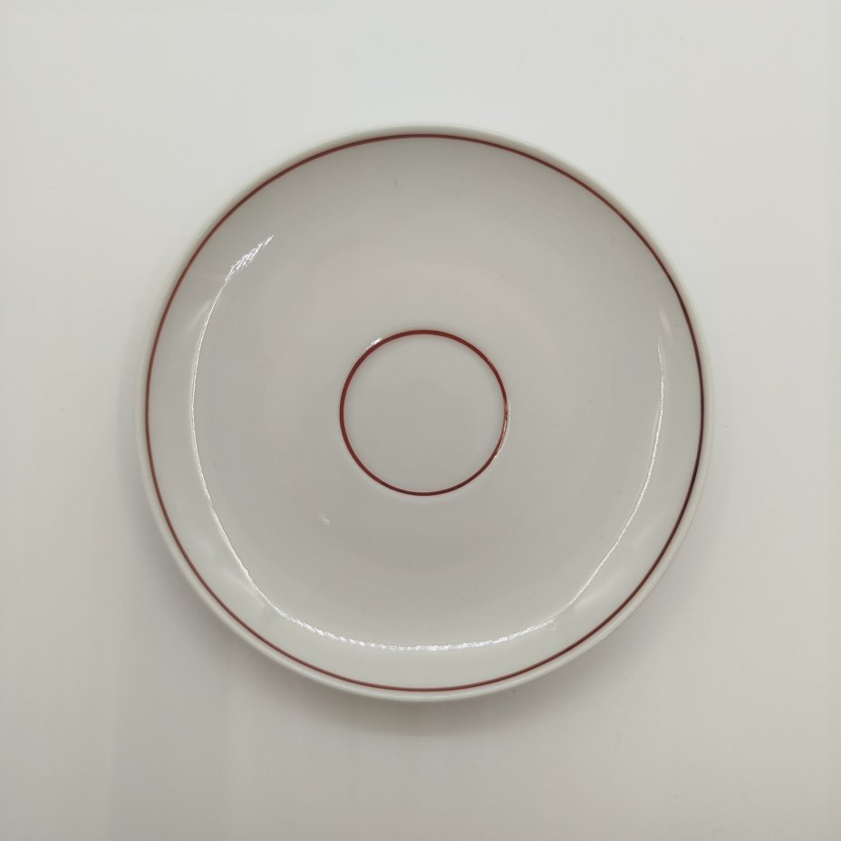 Кофейная пара сувенирная, украшенная гербом города Ostseebad Lubmin