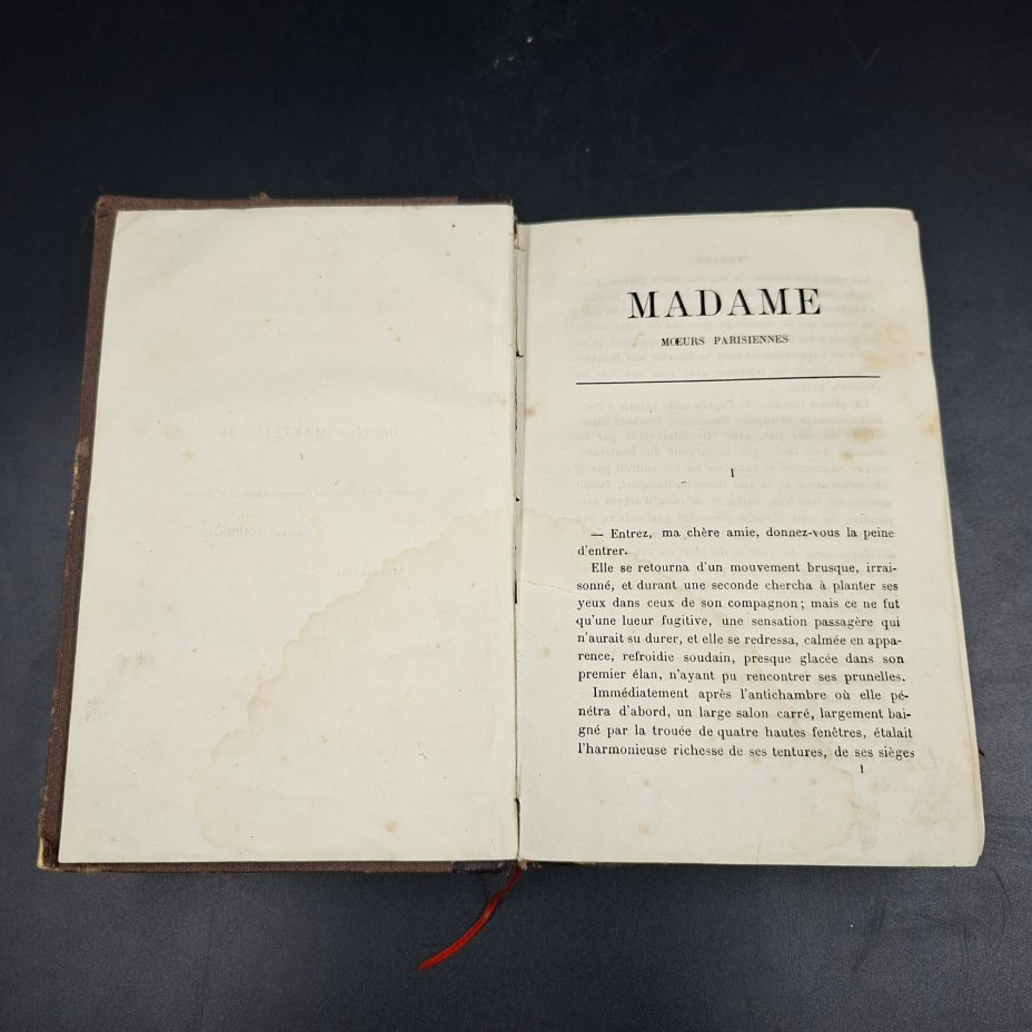 Книга "Madame: mœurs parisiennes", автор Gustave Toudouze