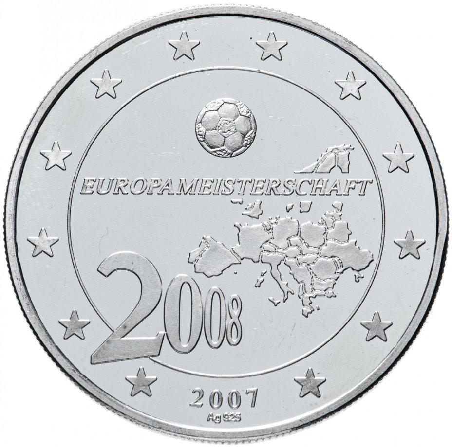 Жетон "Чемпионат Европы по футболу, Германия" 2007