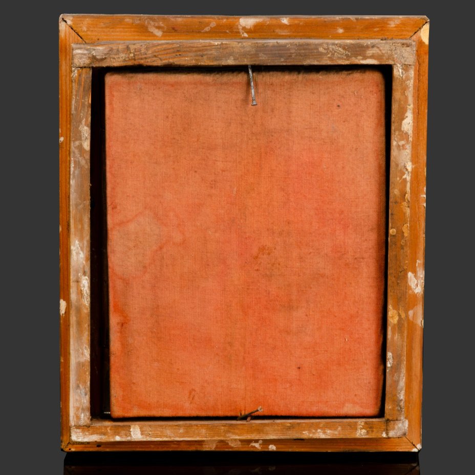 Икона  в киоте "Спас Нерукотворный", ("Спас на убрусе"), Фабрика "Жако и Бонакер"