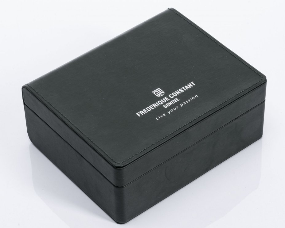 Часы наручные "Frederique Constant" , в оригинальной упаковке с документами, металл, механика, маятниковая система автоподзавода, Швейцария, 2003 г., Frederique Constant