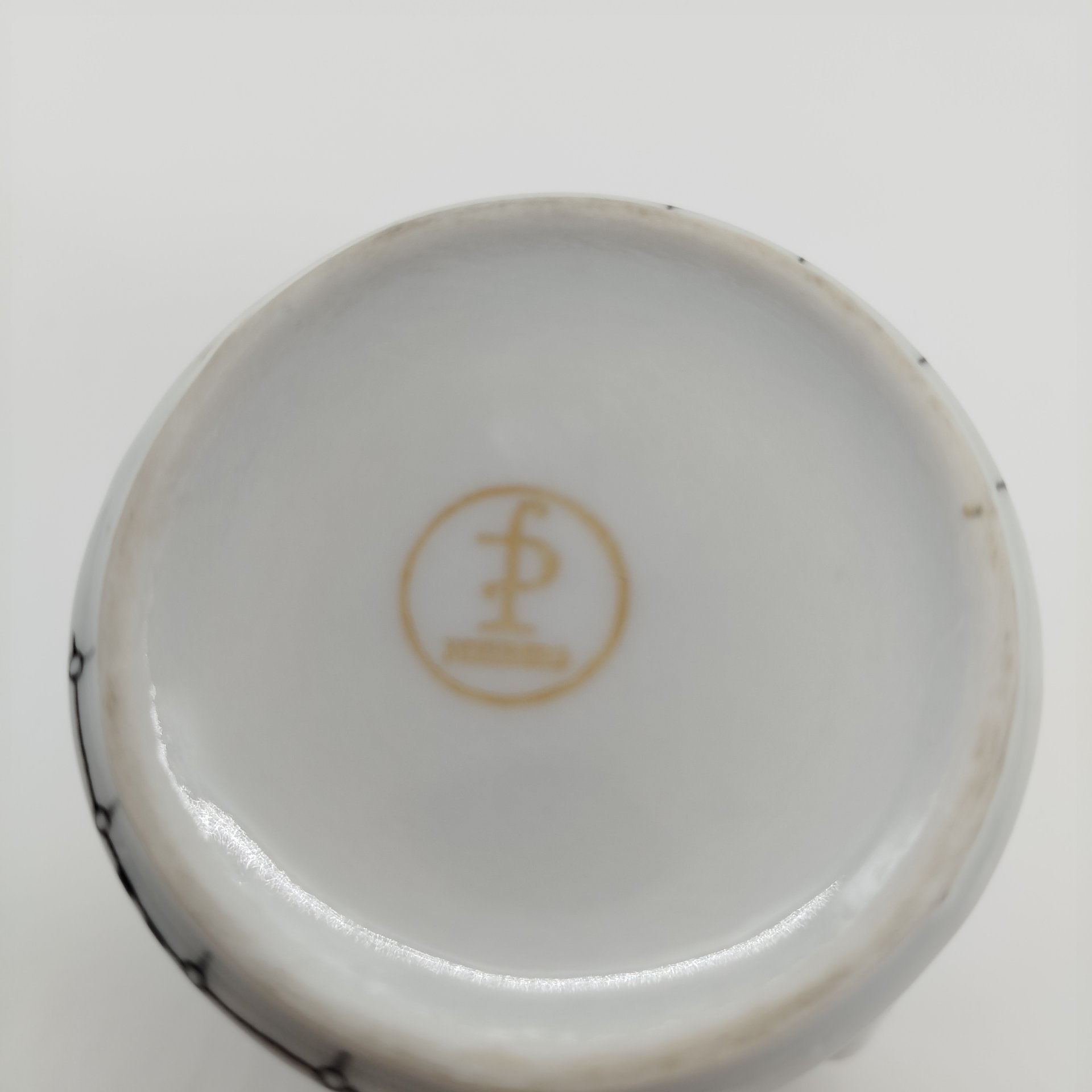 Молочник, фарфор, деколь, золочение, Freiberger Porzellan, ГДР, 1957-1972 гг.