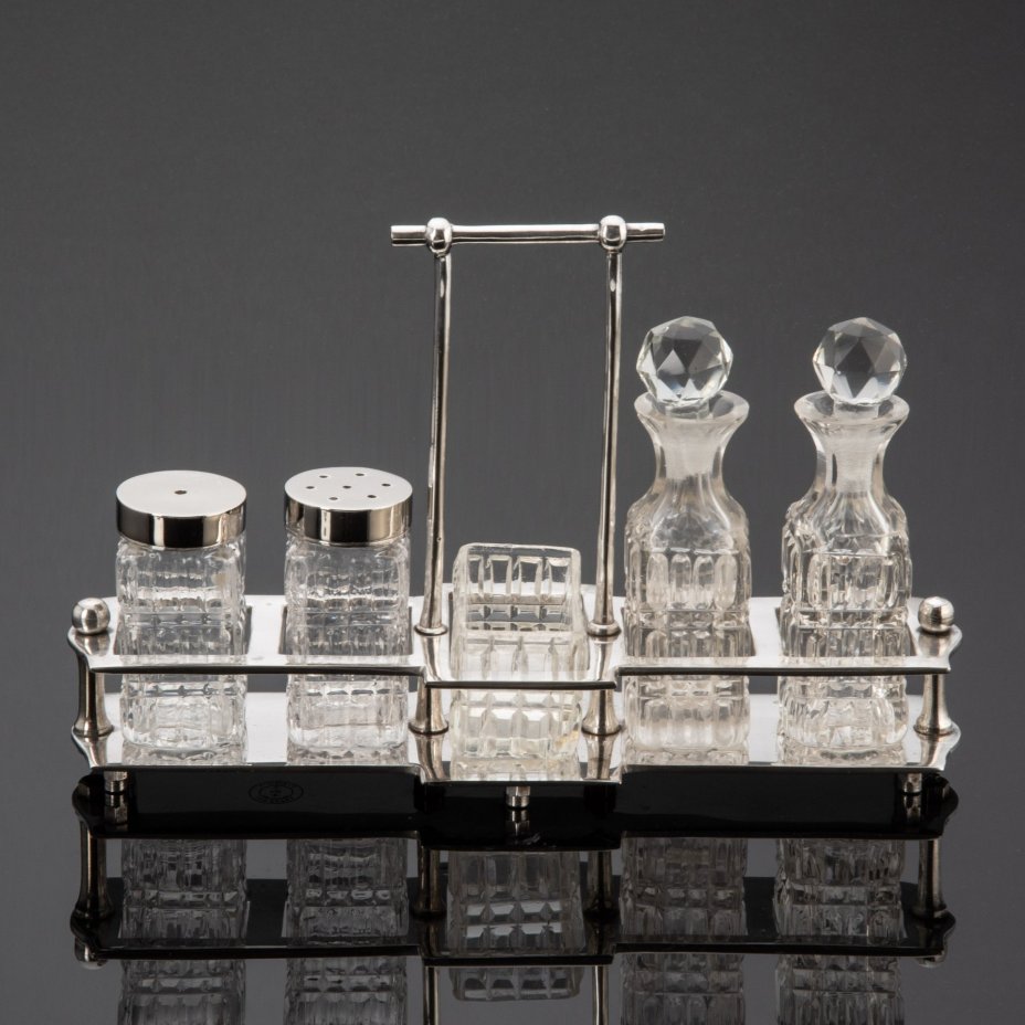 Круэт для специй (набор для сервировки стола), Van Bergh Silver Plate Co.