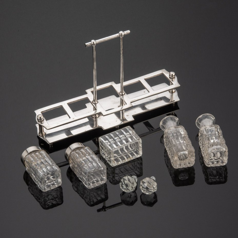 Круэт для специй (набор для сервировки стола), Van Bergh Silver Plate Co.