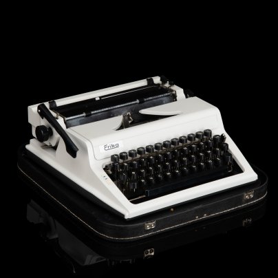Машинка печатная "Erika Robotron 105" в оригинальном кофре с инструкцией и документами, Buromaschinen