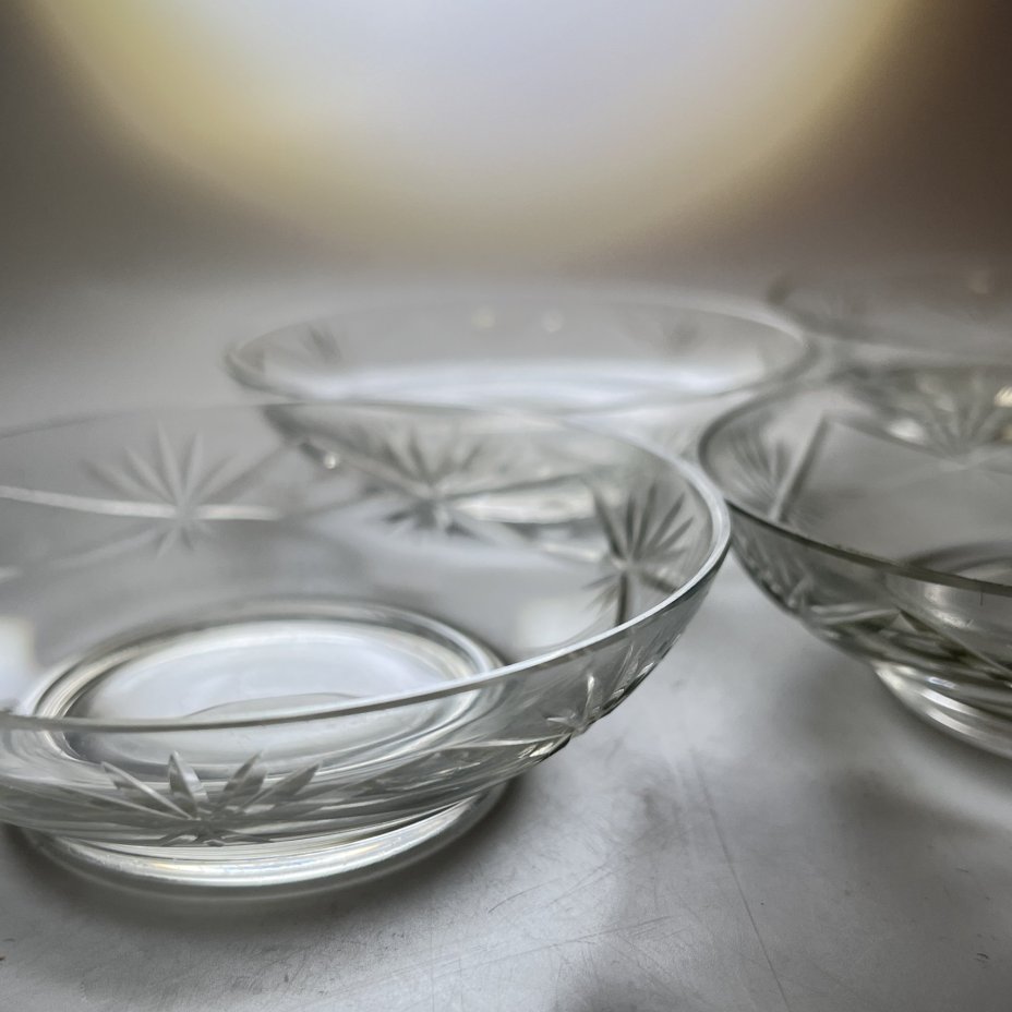 Набор из 5 розеток с резным геометрическим декором