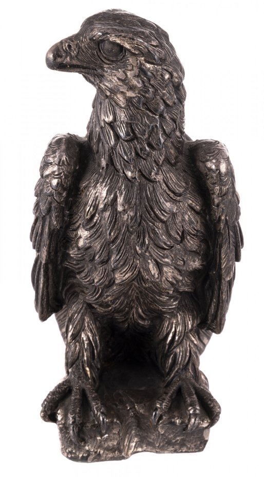 Статуэтка «Орел», металл, серебрение, Турция, 1980-2000 гг.