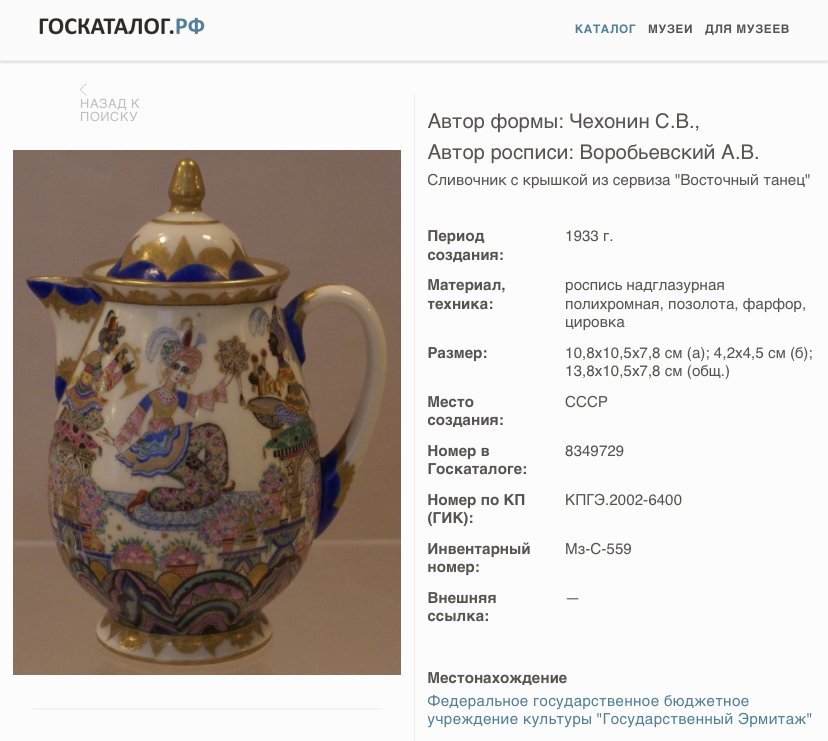 Шкатулка (туалетная коробочка) "Восточные танцы", автор росписи А.В. Воробьевский, автор формы "Граненая" Ю.Я. Жгиров, Ленинградский фарфоровый завод (ЛФЗ)