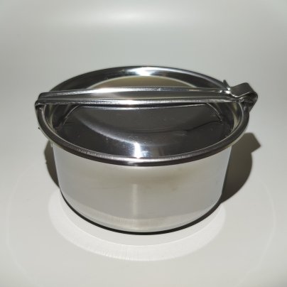 Ковш для кипячения со складывающейся ручкой (походный), Facix, сталь, (нержавеющая), Италия, 2010-2015 гг.