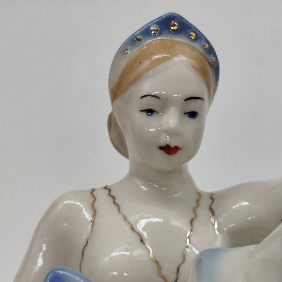 Статуэтка "Балерина", скульптор Т. Морозова, Полонский завод художественной керамики (Полонное ЗХК)