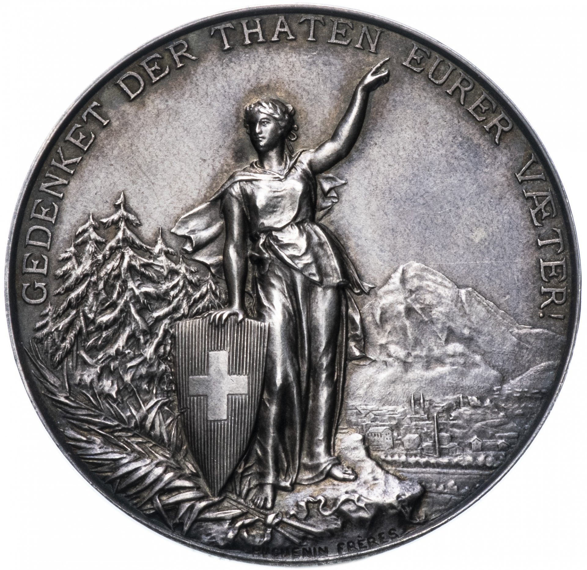 Медаль Швейцария, Гларус "Фестиваль стрельбы" 1892