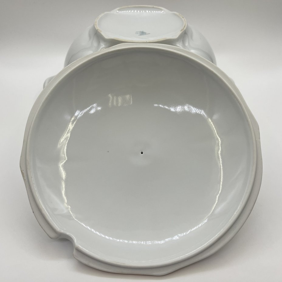 Супница "Мейсенский букет", фарфор, деколь, золочение, Bohemia (Neurohlau), Чехословакия, 1960-1980 гг.