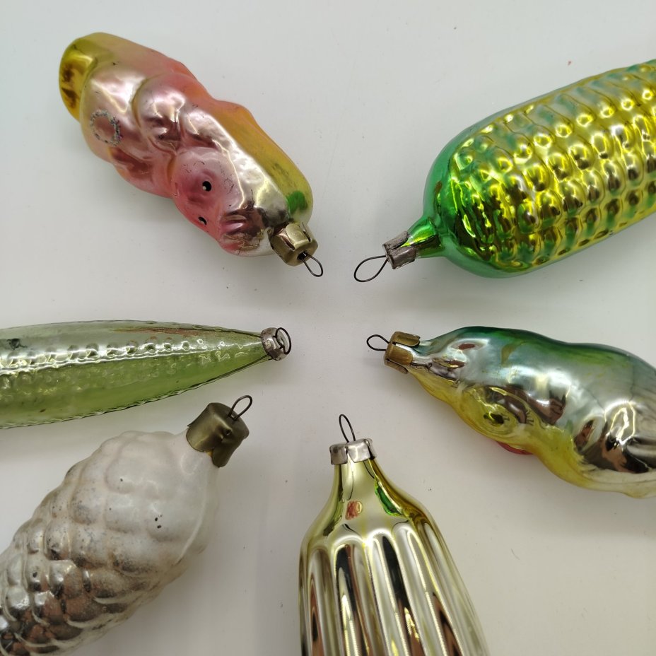 Набор из шести ёлочных игрушек