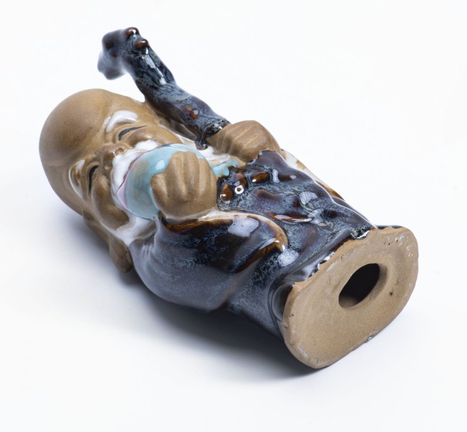 Статуэтка "Шоу-син" (Бог долголетия), керамика, глазурь, Китай, 1990-2000 гг.