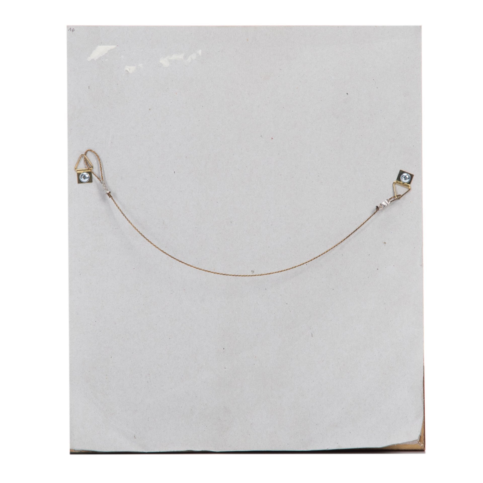 Картина "Пейзаж с водяной мельницей" в подарочной коробке