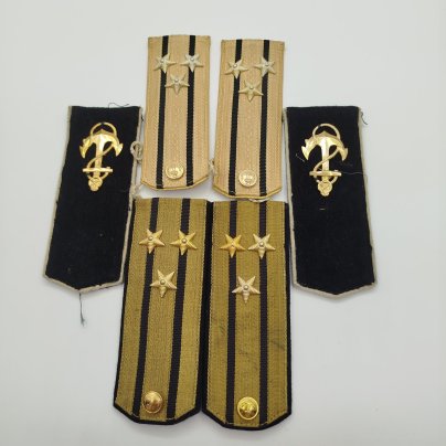 Набор из трех погон Военного морского флота(ВМФ)