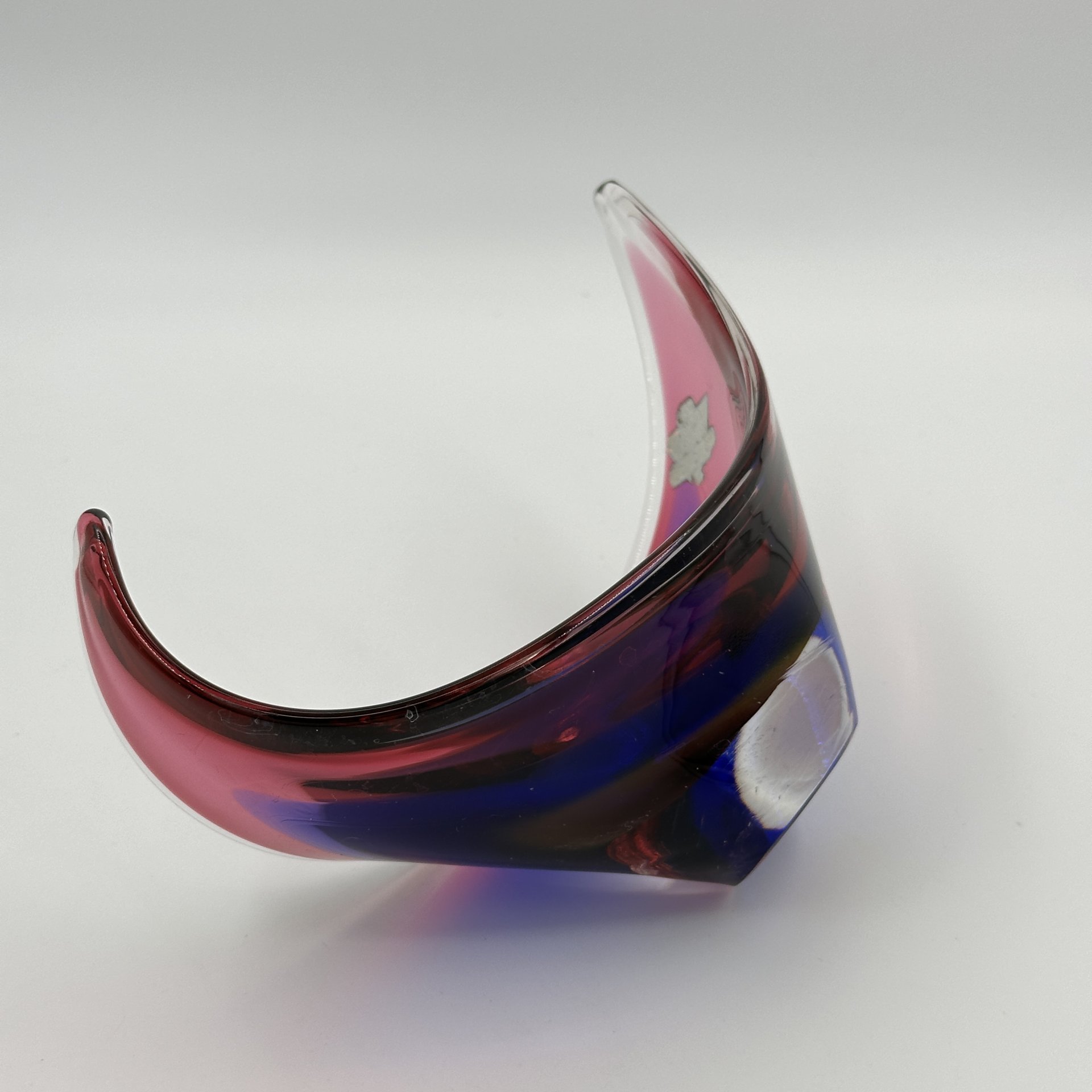 Небольшая ваза - конфетница, Cristallo Venezia CCC, Murano