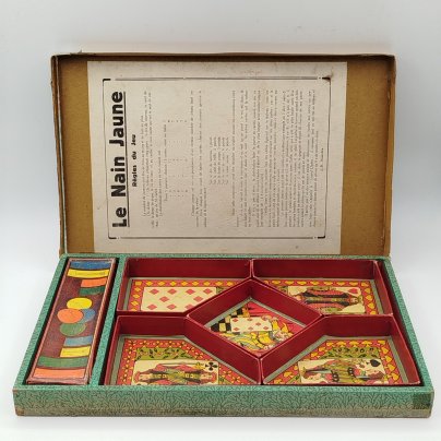 Поле для игры "Nain Jaune", с фишками, картон, печать