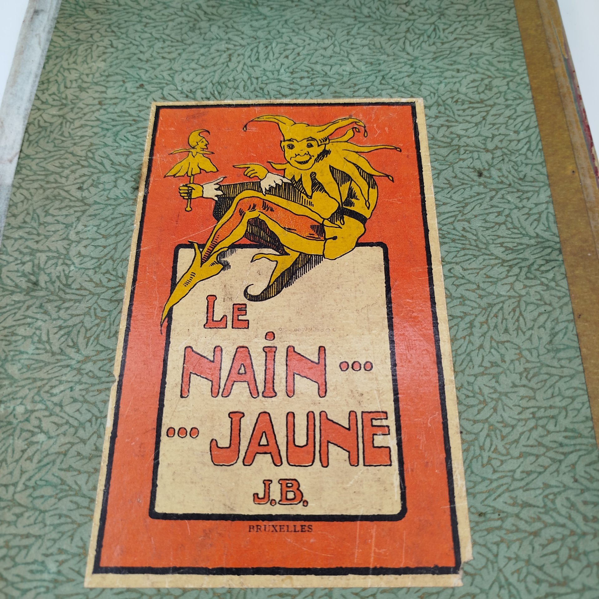 Поле для игры "Nain Jaune", с фишками, картон, печать