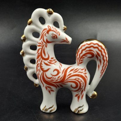 Статуэтка "Конь", автор В.Г. Яровой, Ленинградский опытный завод (ЛОЗ)