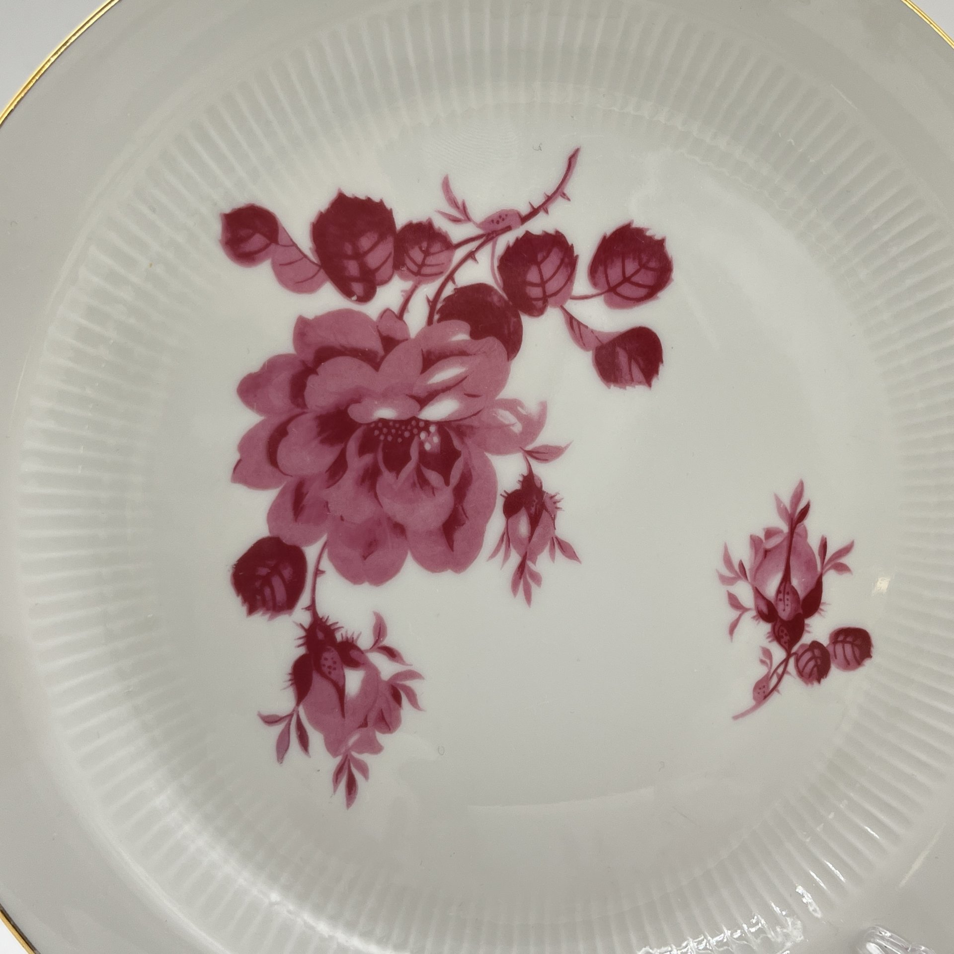 Набор из молочника, чашки и 2  десертных тарелок, фарфор, деколь, золочение, Colditz (Кольдиц), ГДР, 1970-1980 гг.