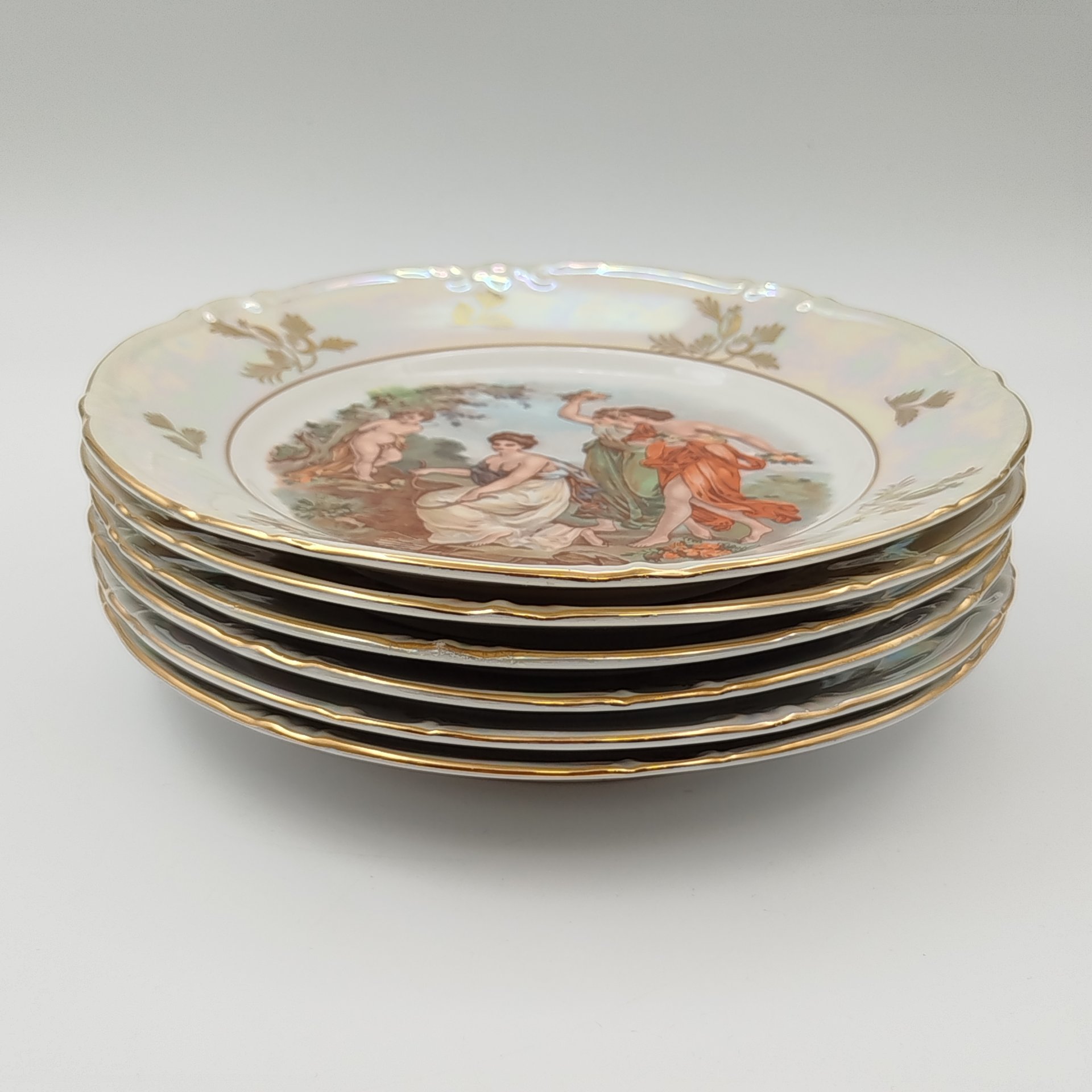 Набор десертных тарелок "Мадонна" на 6 персон