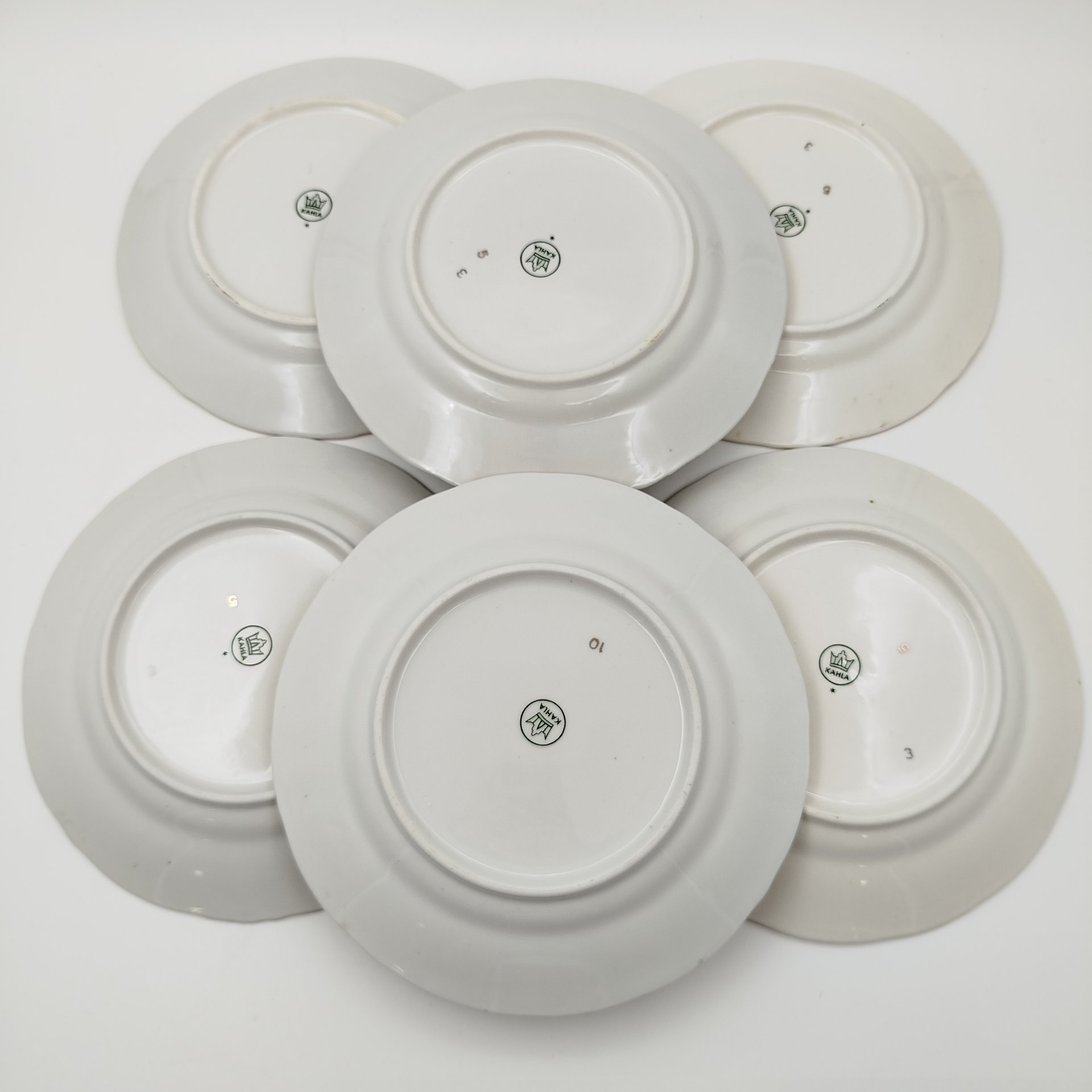 Набор десертных тарелок "Мадонна" на 6 персон