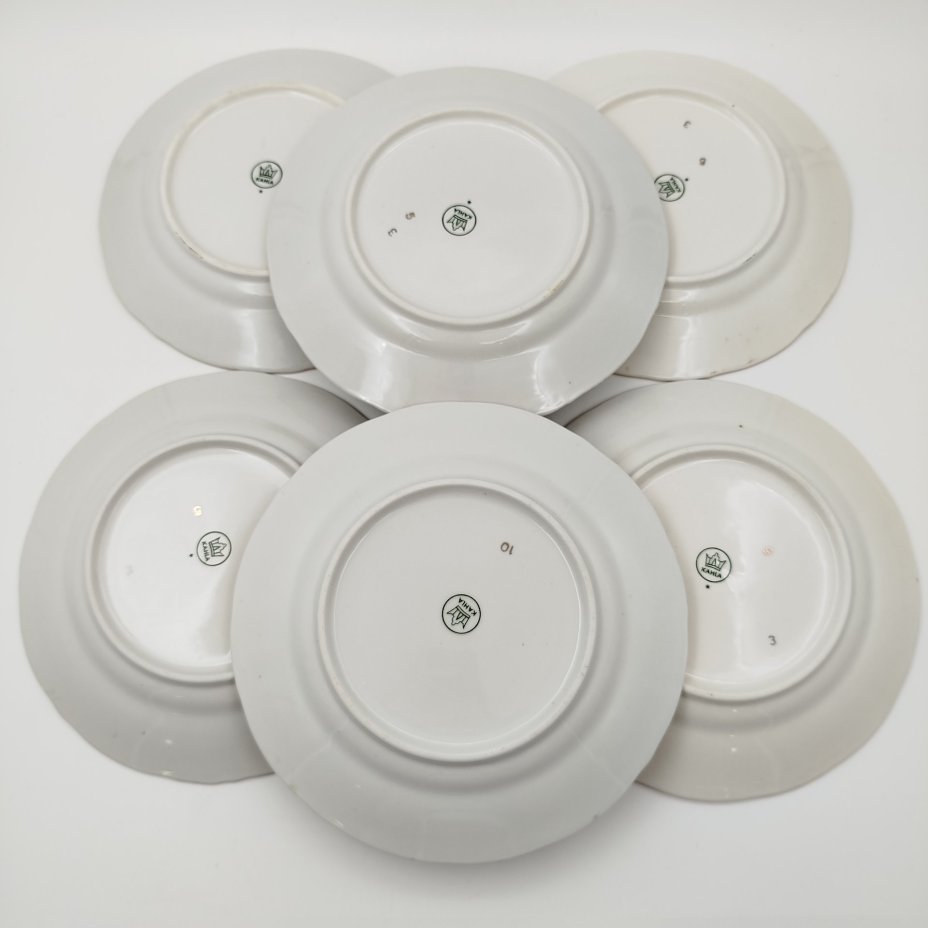 Набор десертных тарелок "Мадонна" на 6 персон