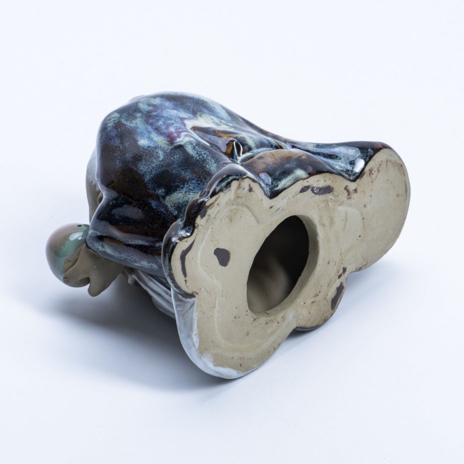 Статуэтка "Шоу-син" (Бог долголетия), керамика, глазурь, Китай, 1990-2000 гг.