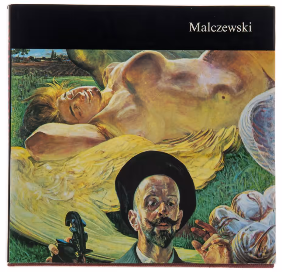 Альбом "Яцек Мальчевский" (Jacek Malczewski) на польском языке, суперобложка, бумага, печать, г. Варшава, Польша, 1976 г.