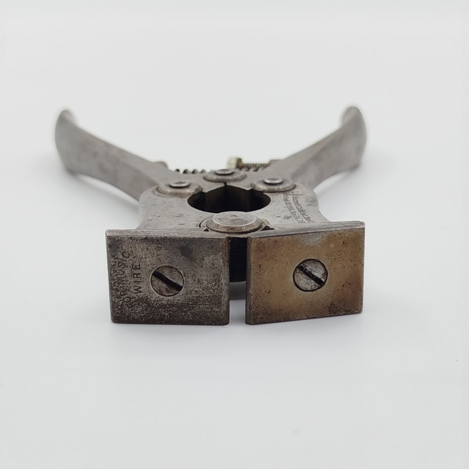 Кусачки (ножницы) для нарезки струн фортепиано, L.S. Starrett Co. Athol.Mass USA