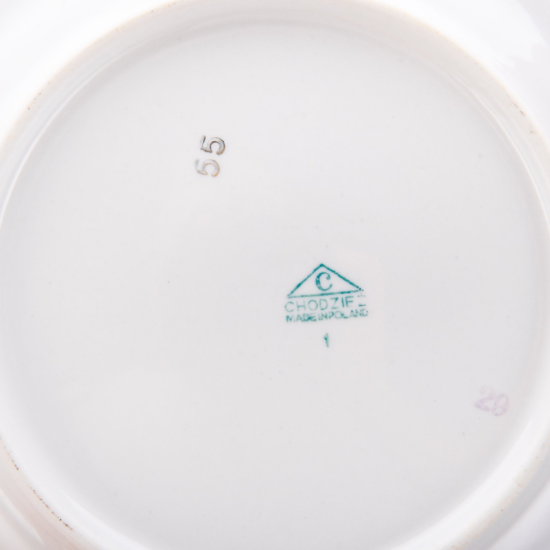 Сервиз столовый с цветочным декором (35 предметов), фарфор, деколь, золочение, Chodziez, Польша, 1960-1990 гг.