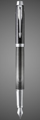 Перьевая ручка Parker IM Premium Special Edition Metallic Pursuit стержень: F, цвет чернил: black, в подарочной упаковке., Лаки и смолы: лак, сталь