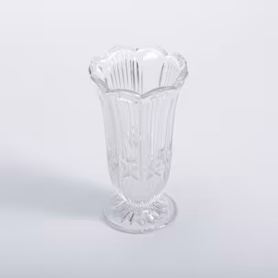 Ваза для цветов, хрусталь, алмазная грань, СССР, 1970-1990 гг.
