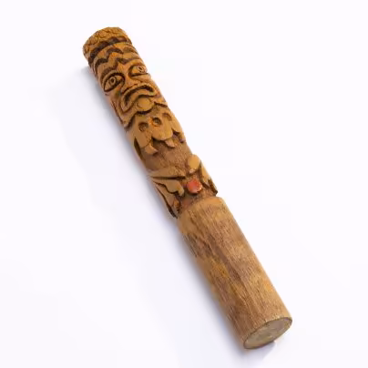Истукан, дерево, резьба, Азия, 1980-1990 гг.