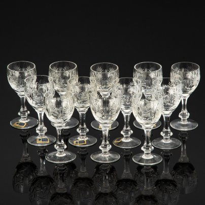 Набор рюмок (12 предметов), Lausitzer Glas