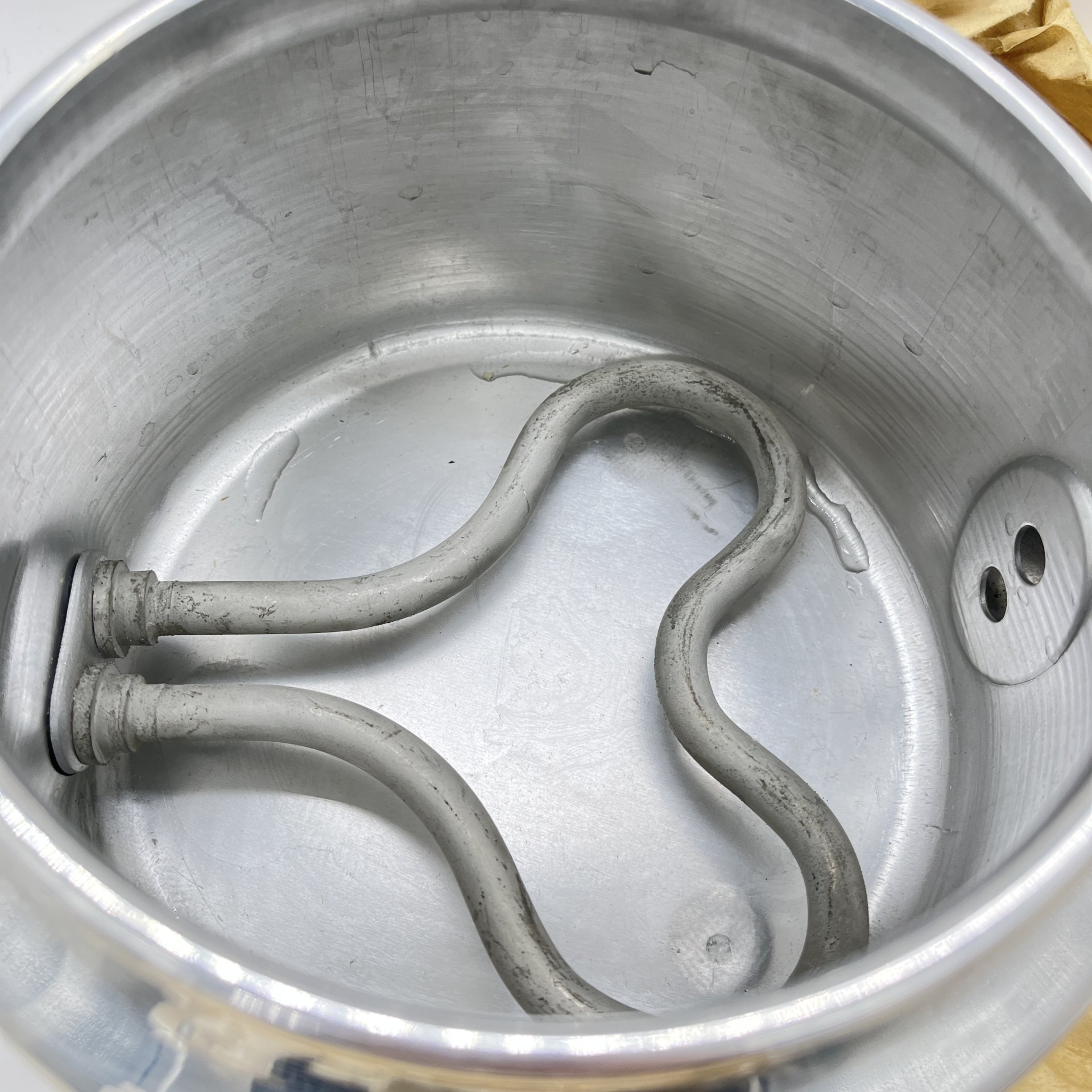 Чайник электрический с инструкцией, металл, пластик, СССР, 1983 г.