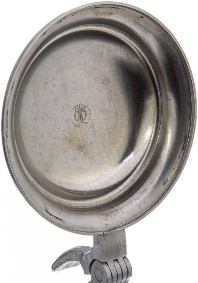 Кружка пивная с геральдическим изображением, стекло, олово, Германия, 1970-1990 гг.