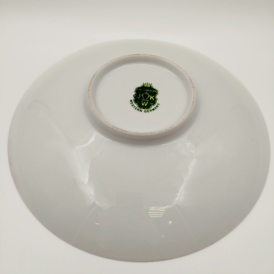 Салатник, украшенный изображением букета цветов, JKW