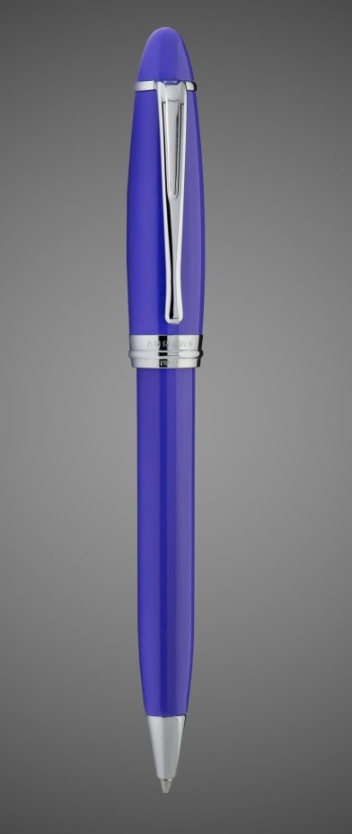 Шариковая ручка Aurora Ipsilon Resin Stagioni d'Italia purple CT, Лаки и смолы: смола, хром
