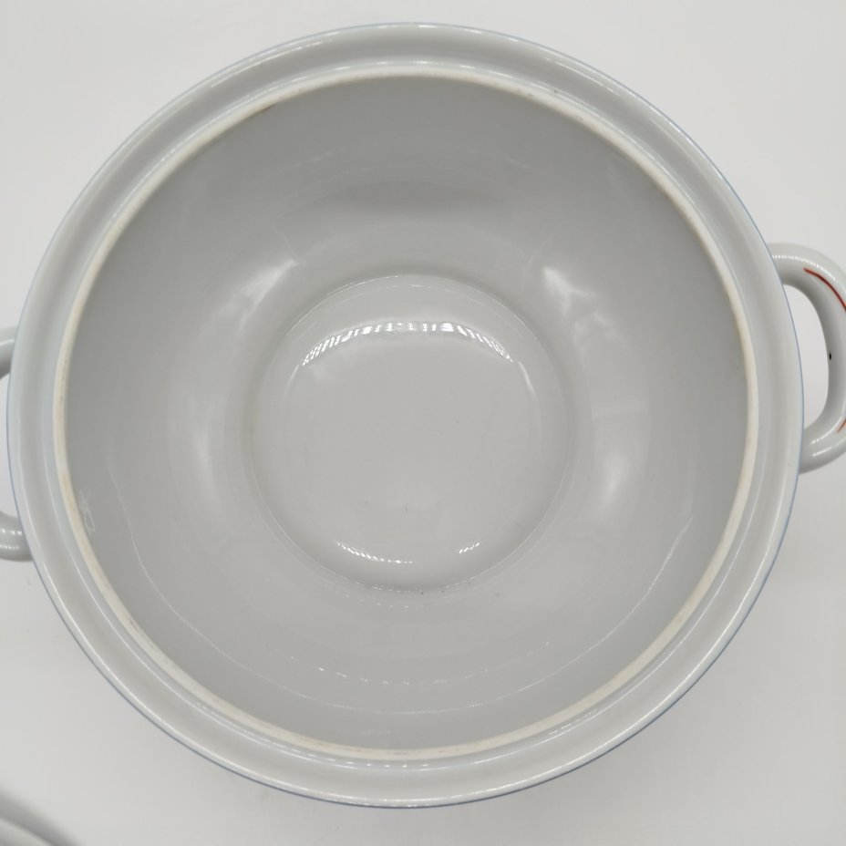 Супница с цветочном декором, фарфор, деколь, роспись, Европа, 1960-1980 гг.