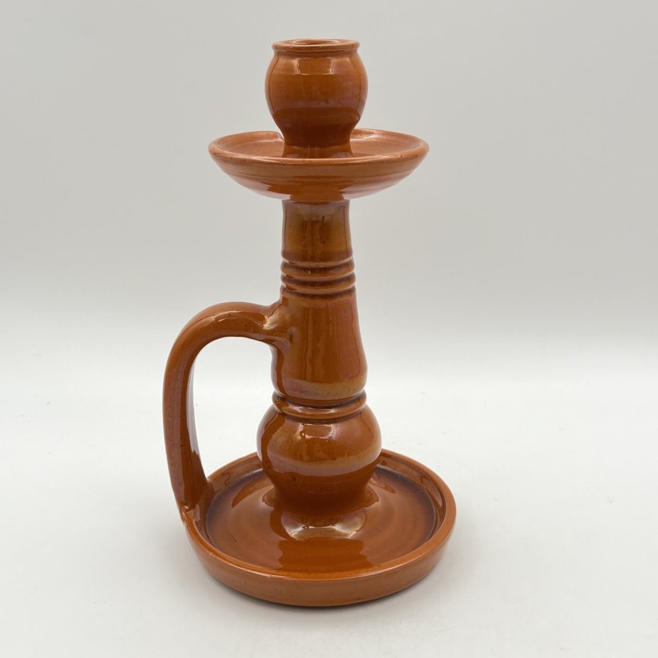 Подсвечник переносной на одну свечу, Bokruk, керамика
