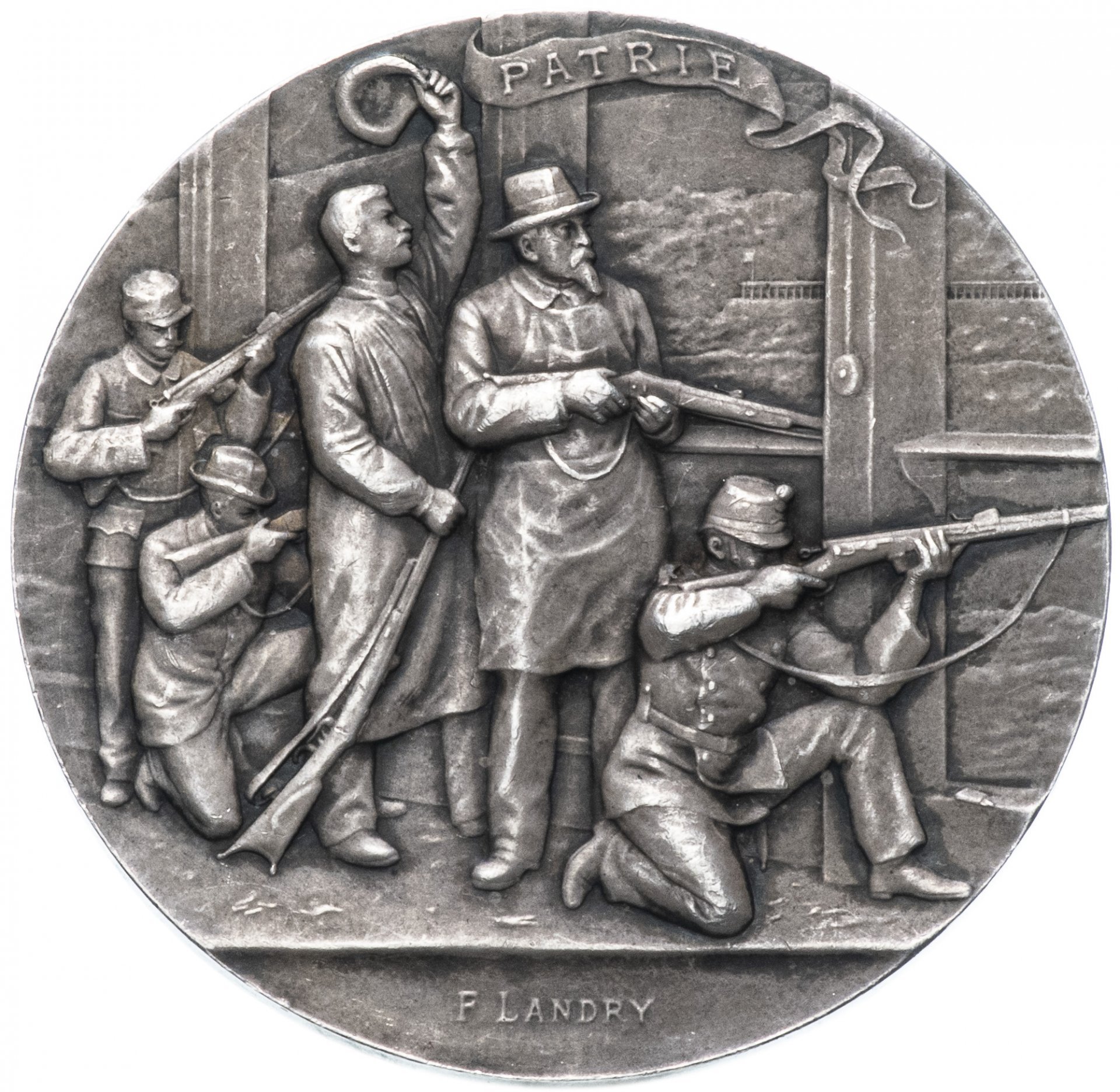 Медаль Швейцария, Невшатель "Стрелковый турнир" 1898