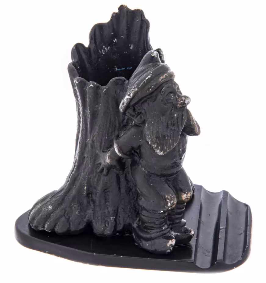 Карандашница "Гном", силумин, литьё, крашение, СССР, 1970-1990 гг.