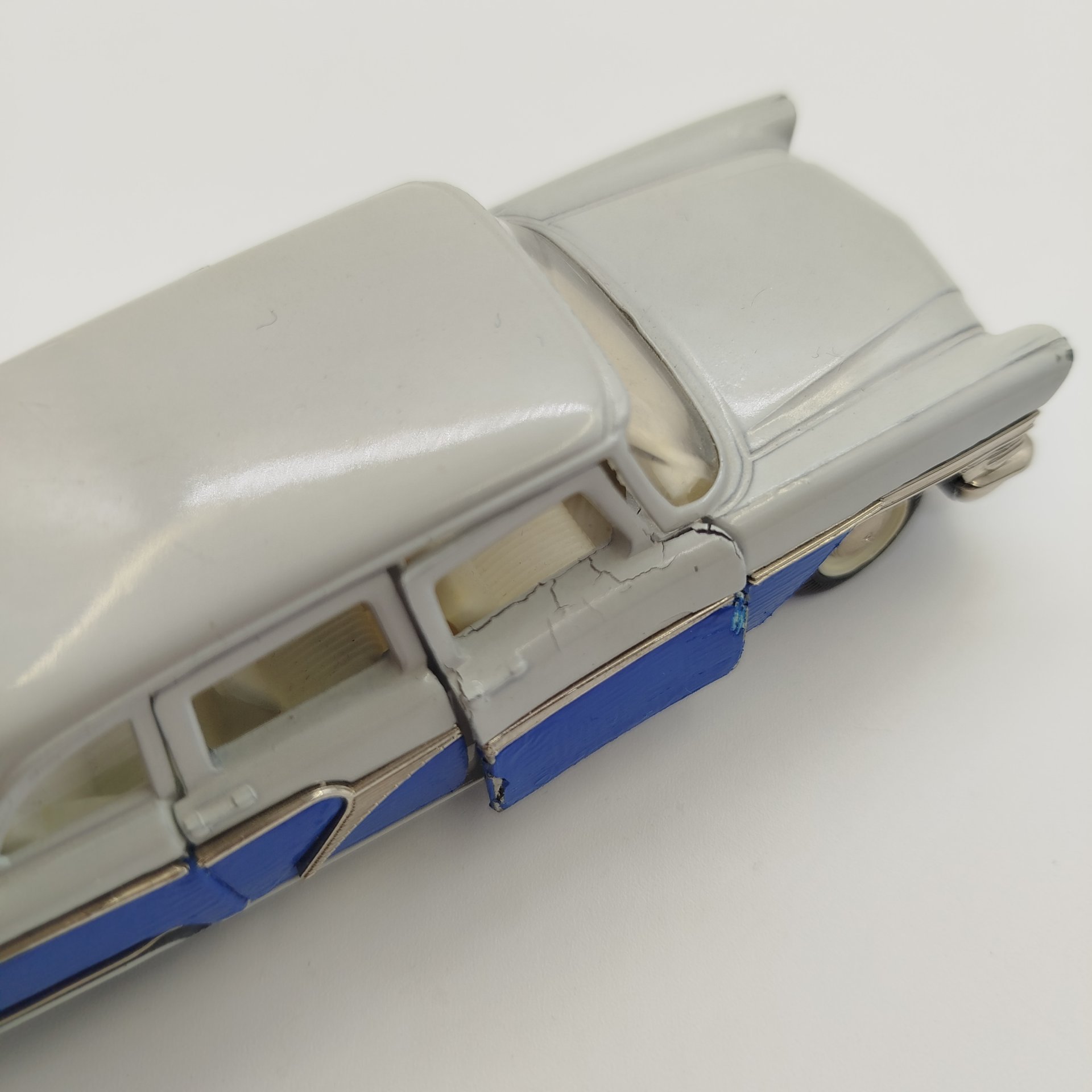 Модель автомобиля "Чайка ГАЗ-13", масштаб, металл, СССР, 1970-1980 гг.